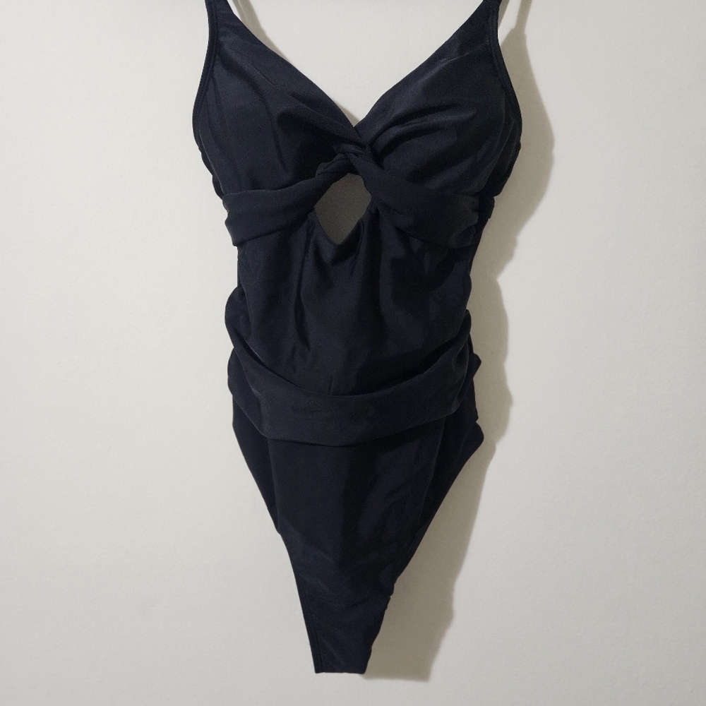 CUPSHE Cupsy Ruched Bathing Suit
